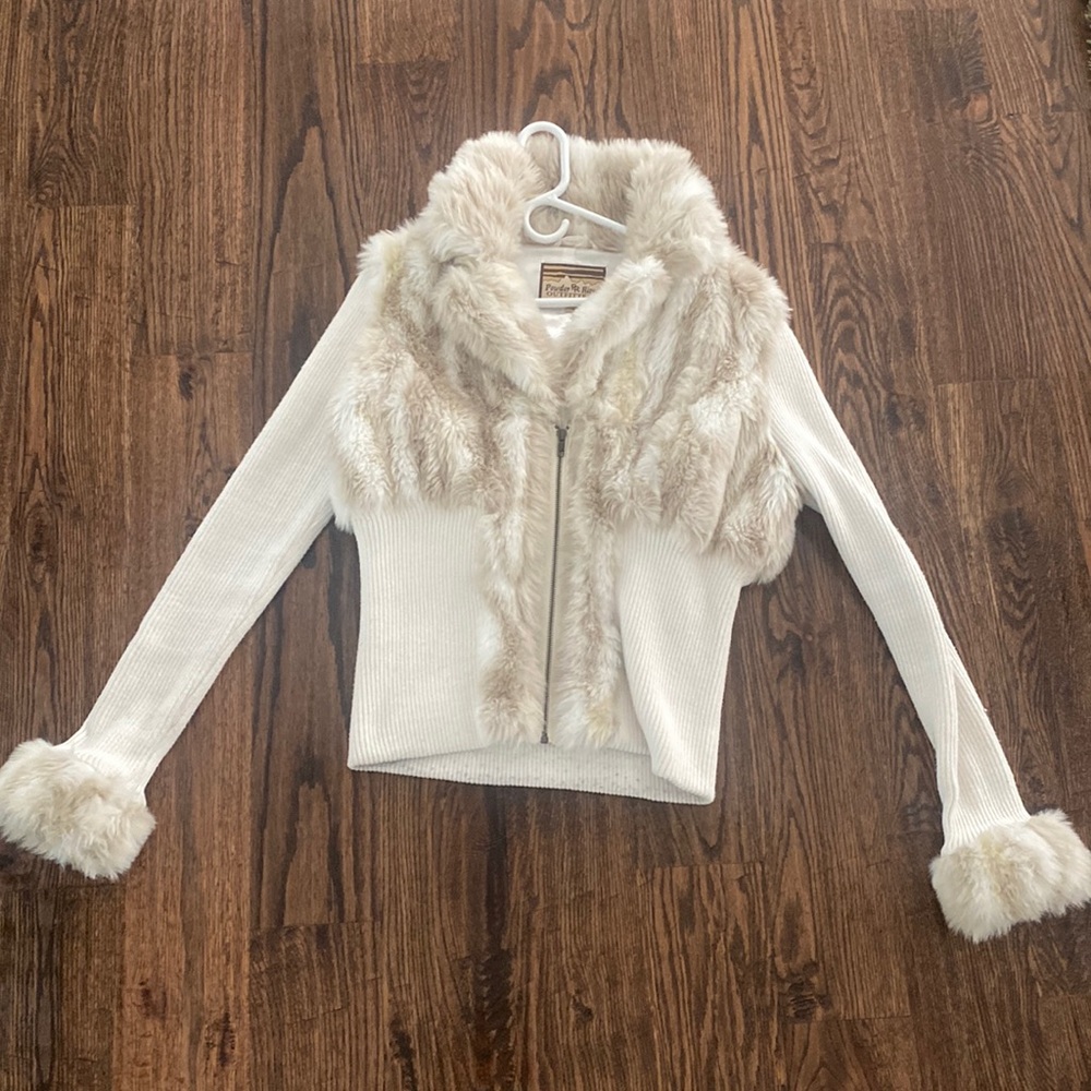 White, Fluffy and comfortable